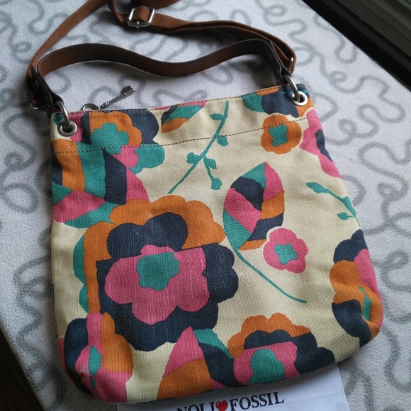 Fossil Hunter floral satchel - Picture 2 of 10
